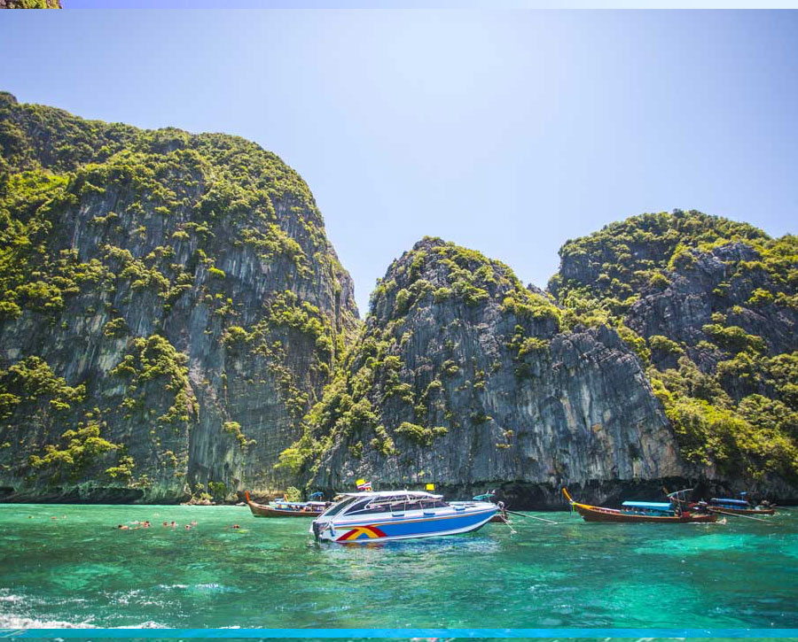 Phi Phi Maya Bay & Khai Islands Tour by Speed boat