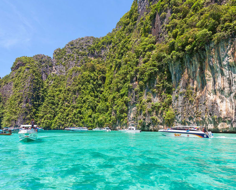 Phi Phi Maya Bay & Khai Islands Tour by Speed boat