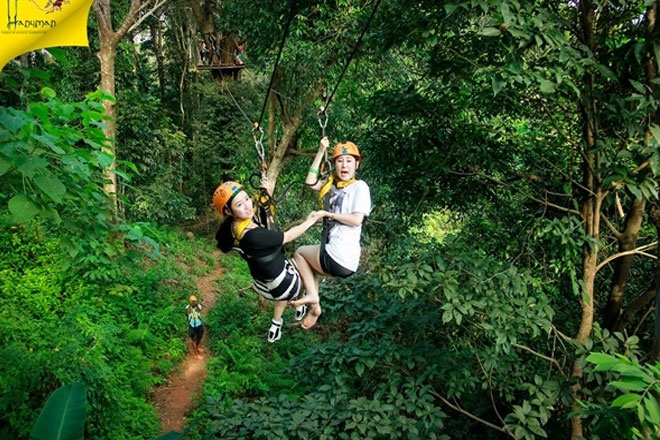 Flying Hanuman Ziplines